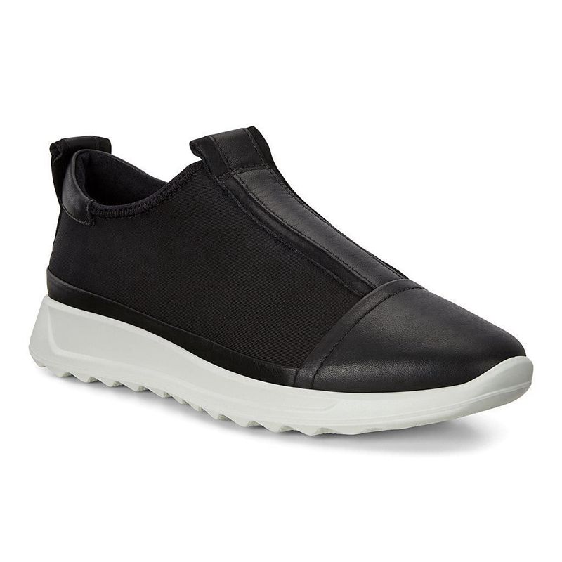 Zapatos Slip-On Ecco Flexure Runner Para Mujer,Negras,067985-UHM